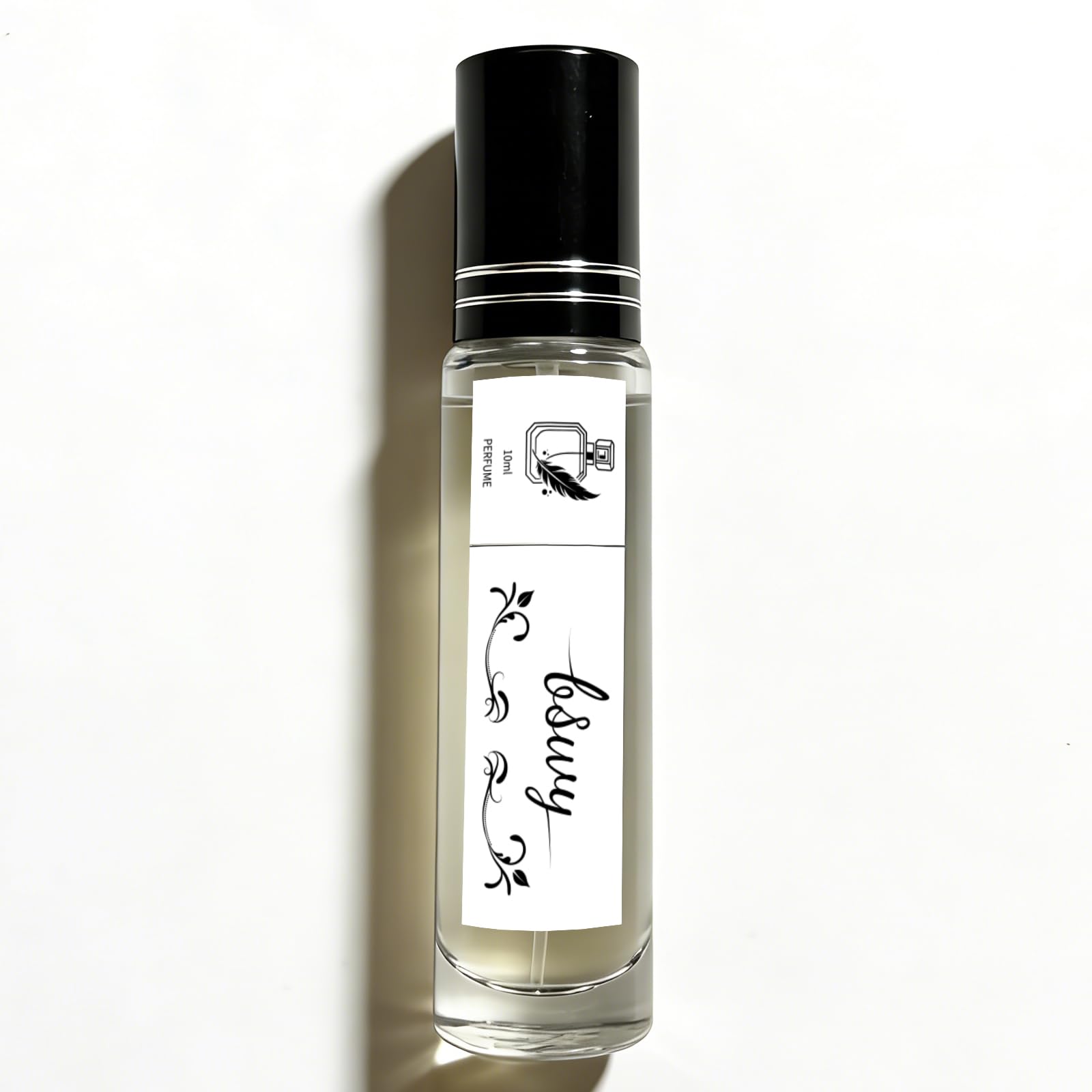 BSWY Mens Cologne Roll-On - Fresh Almond Grapefruit Scent - Aromatic Woody Fragrance with Vetiver Neroli - Portable
