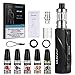 Produktbild E Zigarette 75W, MONVAP M75 Starter Set mit 5x10ml E Liquid, 2600mAh Build-in Vape Akkuträger, Top Refill Verdampfer 0.3ohm 2ml E Dampfer, E Shisha Kit ohne Nikotin 0.0mg