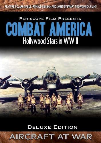 Combat America Deluxe Edition DVD con estrellas de Hollywood en la guerra