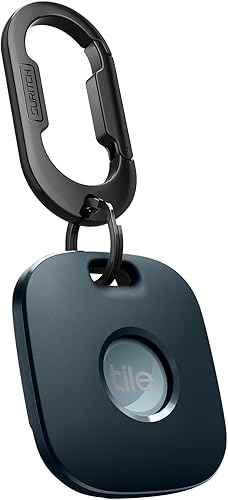 SURITCH Funda para Tile Mate 2022, soporte para Tile Mate con mosquetón antipérdida, llavero para Tile Mate 2022 - (azul verdoso)