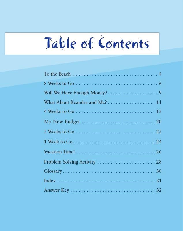Our Vacation Budget: Level 3 (Mathematics Readers) - Image 3