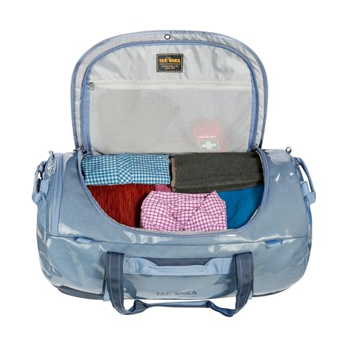 Image of Tatonka Durable Travel Bag with Stowable Backpack Shoulder Straps