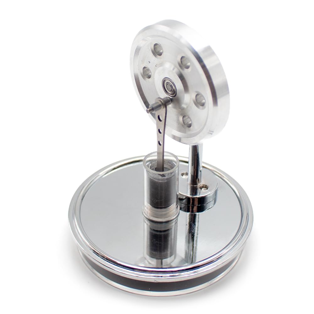 Moteur de Moteur Stirling à Basse Température, Mini Modèle de Moteur Stirling à Basse Température Modèle de Moteur à Piston à Puissance à Vapeur Modèle D'éducation à la Chaleur à Vapeur