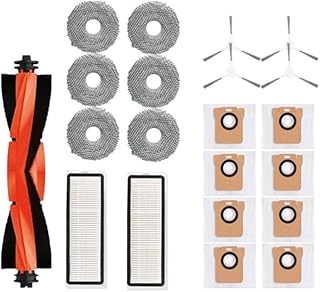 Filter Replacement Parts For Robot V-acuum X20 + / X20 Plus Accessories Dust Bag Mop Cloth Main Side Brush