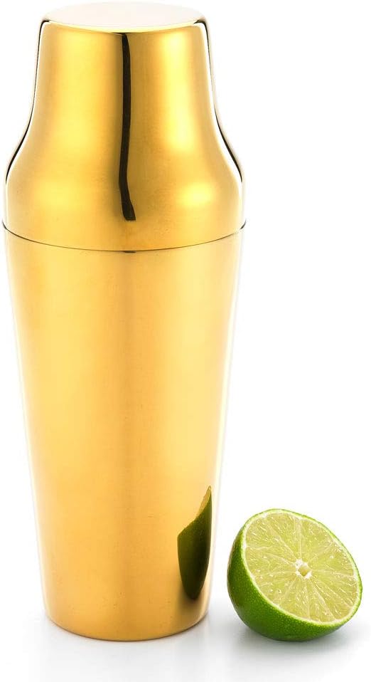Barfly Cocktail Shaker Set, 24oz (700 ml), Gold - Image 2