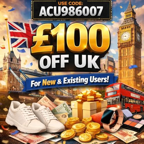 Temu &pound;100 Coupon Code ["ACU986007"] UK For First-time Users 2026&rsaquo; copertina