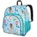 Wildkin 12 Inch Backpack, Includes Insulated, Food-Safe Front Pocket and Side Mesh Water Bottle Pocket, Perfect for Preschool, Daycare, and Day Trips, Olive Kids Design – Mermaids