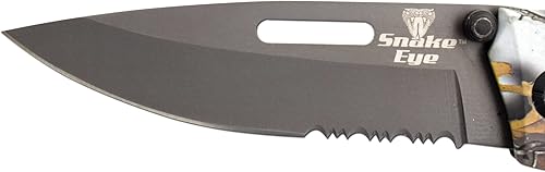 Miniatura 4 de Snake Eye Tactical Navaja de bolsillo plegable para uso diario, ideal para grabar