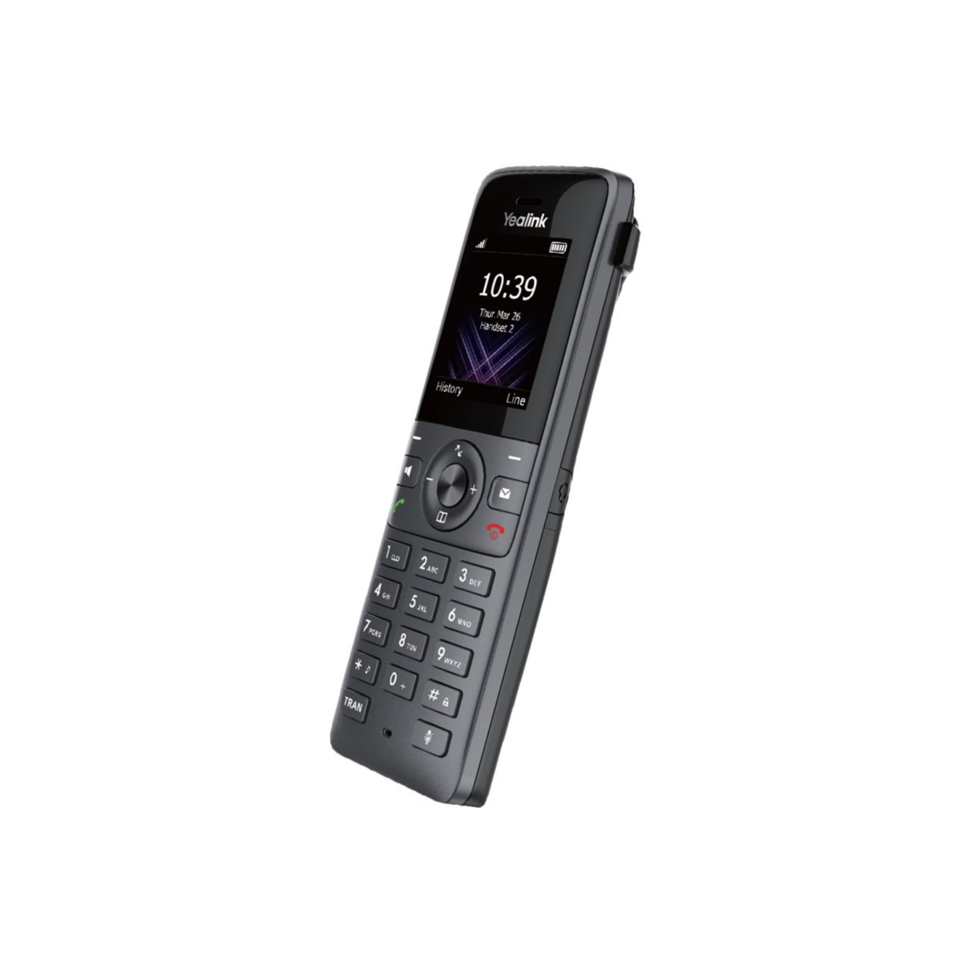 Yealink W73P DECT IP Telefon System (W70B Basis + W73H Handset) Schwarz