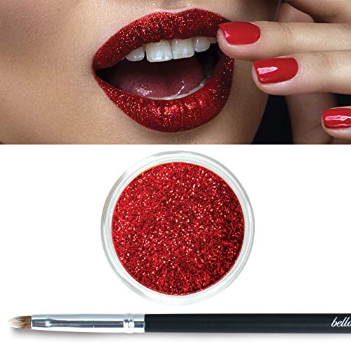 Mineral Shimmer Makeup Eyeshadow Highlighting Powder - Glitter Metallic Dust for Face, Hair