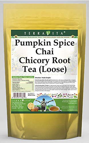 Pumpkin Spice Chai Té de raíz de achicoria (suelto) (4 oz, ZIN 570096)