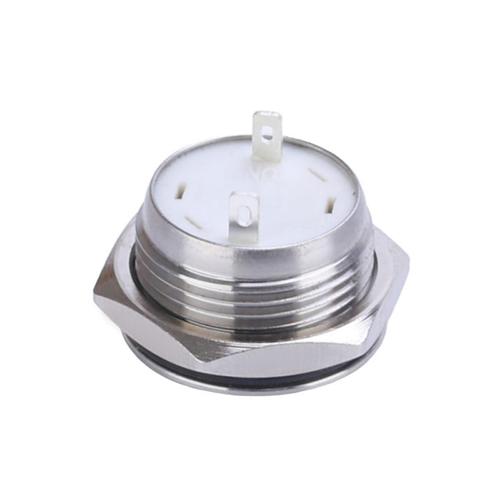 Metalowe przełączniki przyciskowe 10 szt. 12 mm chwilowy ultra-krótki przełącznik przyciskowy Mi ni ze stali nierdzewnej IP67 bez L+e+d (16 mm)