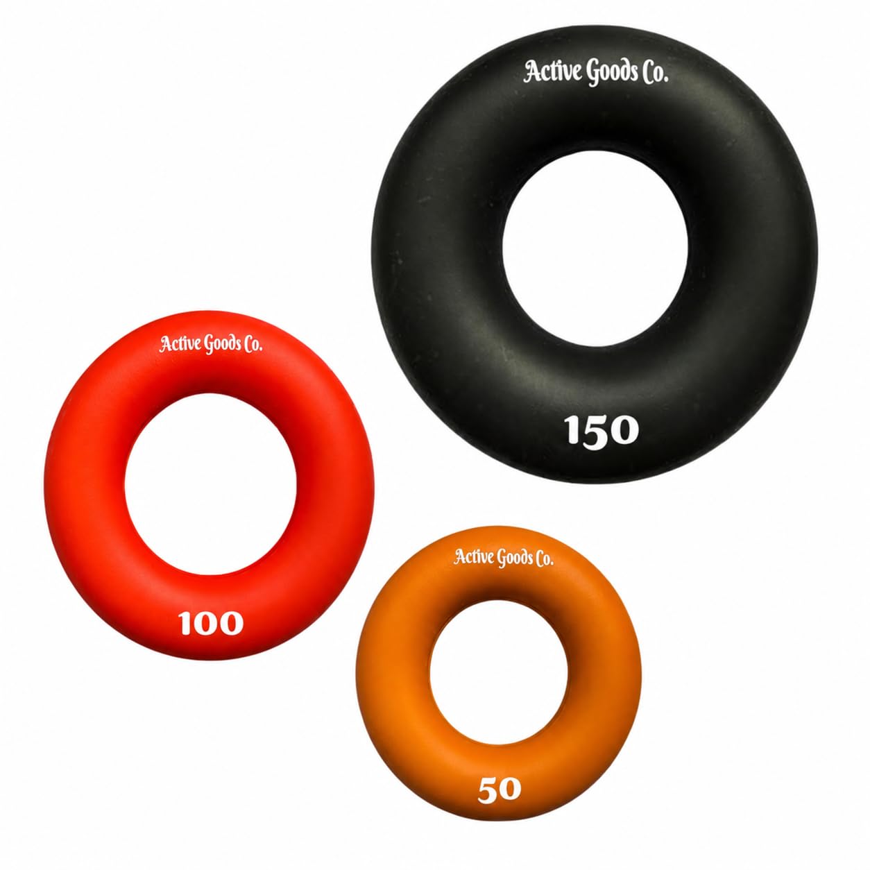 Hand Exerciser Rings - Grip Strength Training -22