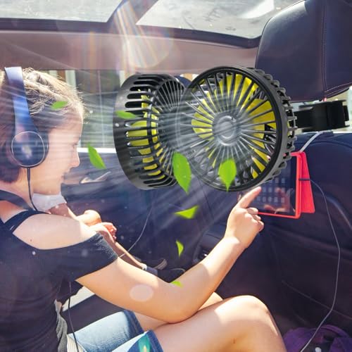 Backseat Car Fan