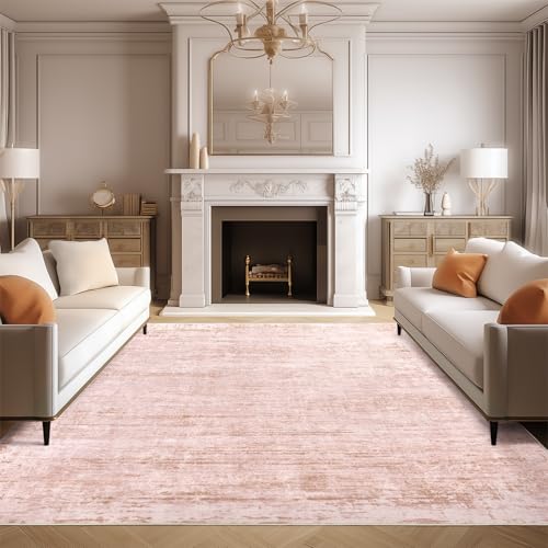 zesthome 8x10 Area Rugs for Living Room, Non-Slip Backing Washable Rug, Modern Abstract Area Rug, Stain Resistant Rugs for Bedroom, Ultra-Thin Large Area Rugs, Area Rug 8x10