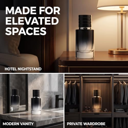 Image of 2 Pcs Black 30ml Perfume Atomizer Portable High-Grade Glass Spray Refillable Small Bottle Travel Cosmetics Outdoor Dispensing Mini Spray Bottle,Refillable Containers, Spray Bottles