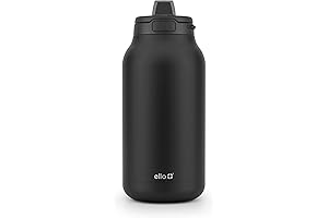 3-In-1 Reusable 64oz Water Bottle With Straw