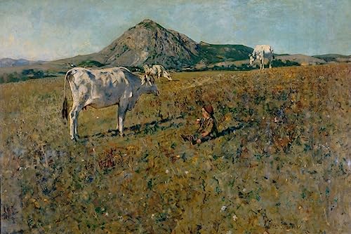 Impressions peinture abstraite Telemaco Signorini reproduction de célèbres tableaux