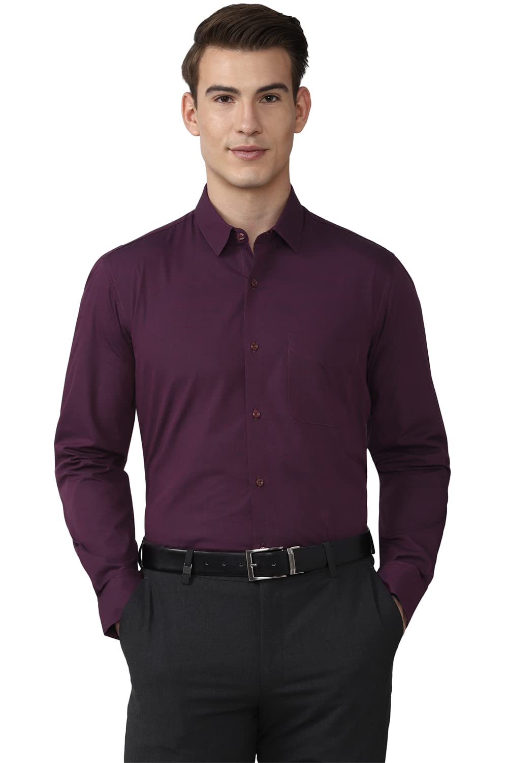 Peter England Men's Cotton Regular Fit Shirt-image-31