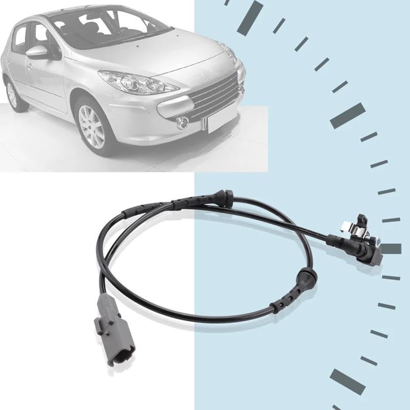 Capteur ABS Vitesse Roue Arrière Pour Peugeot 3008 0U (2009-2016) - Référence 9674195780, Longueur ~810 Mm