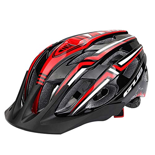 YIJU Capacete de Bicicleta USB Unissex com Luz LED para Estrada Capacetes de Bicicleta de Montanha E