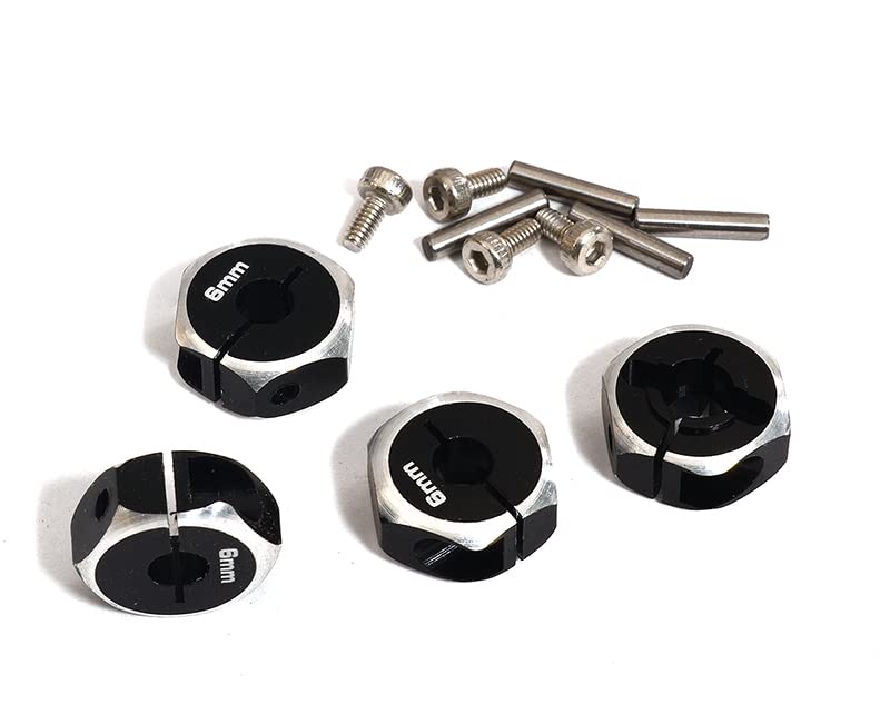 Hexagone de roue 12mm pour Tamiya adaptateur moyeu 6mm voiture RC 1/10 drift Axial