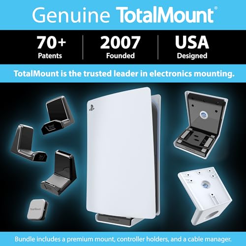 TotalMount Original Mount and Three Controller Holders (Not Compatible with PS5 Slim) - Thumbnail 6