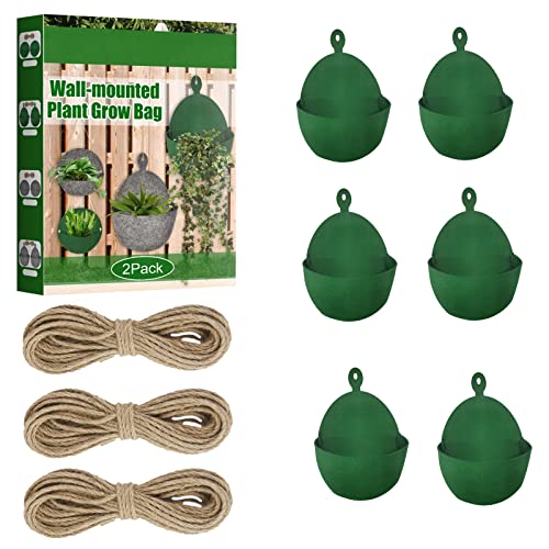 Pipulu 6 macetas colgantes de pared Cover