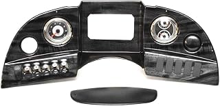 Avalon Pontoon Boat Gauge Panel 125745 | Gray Woodgrain
