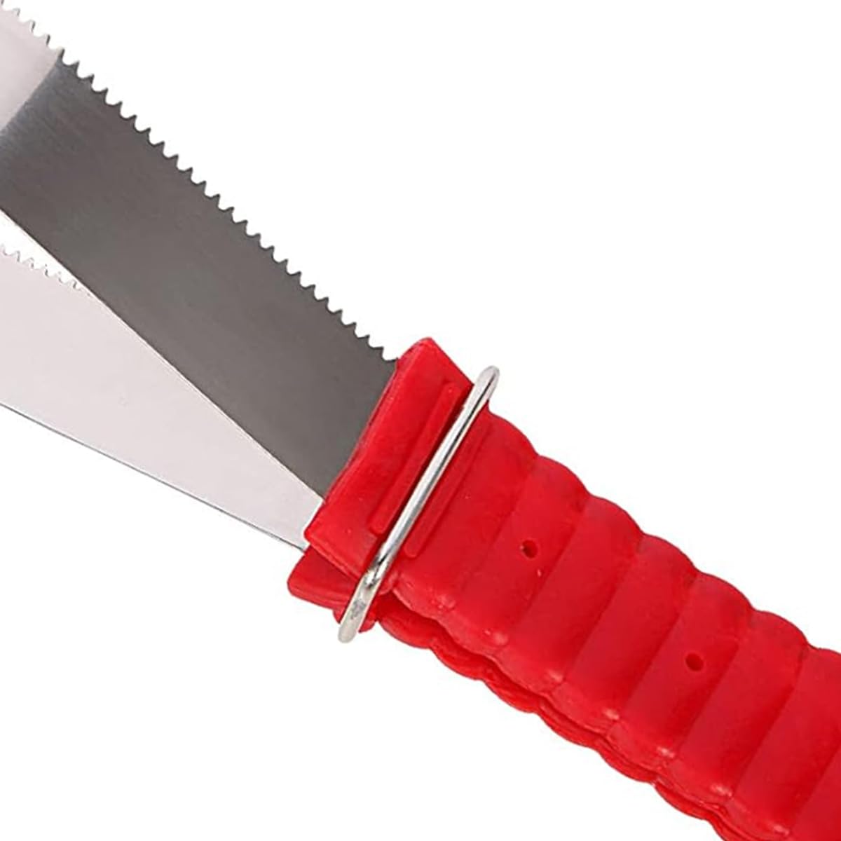 Tiardey Horse Groming Shedding Stainless Steel Double Sided Hair Brush Scraper with Rubber Handle, for Dogs and Horses - Image 4