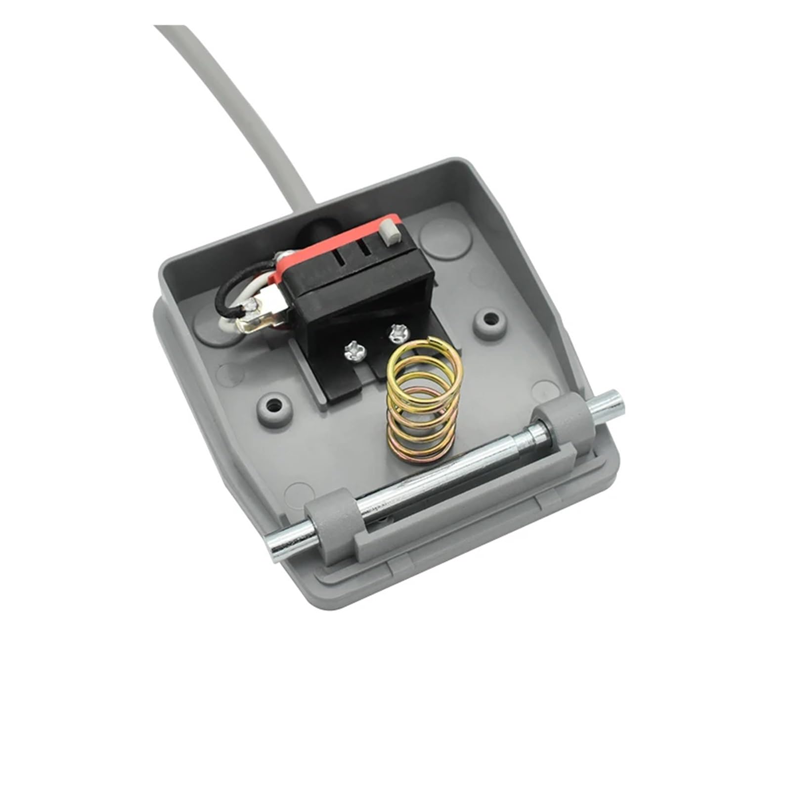 Interruptor de pie de potencia eléctrica SPDT TFS-201 Pedal de control momentáneo Cable de 2 m con enchufe de aviación(1M Wire)