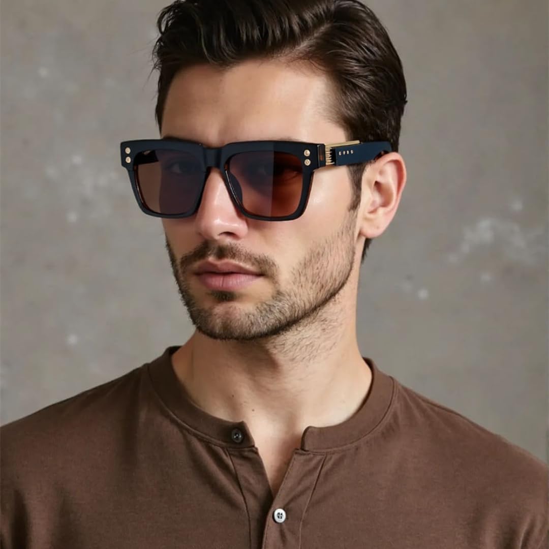 Lunettes de soleil rétro, mode de luxe vintage