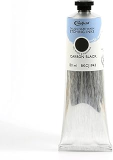 Cranfield Caligo, Safe Wash Etching Ink, 150ml Tube, Carbon Black, BKCJ1943