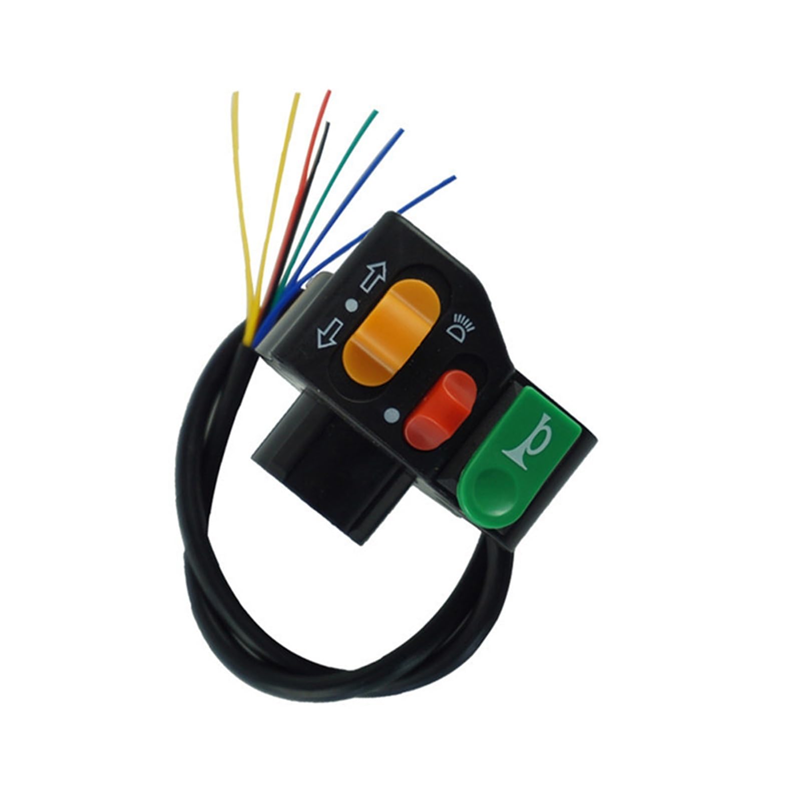 Interruptores motocicleta de luces e intermitentes para rutas seguras en carretera y ciudad 7