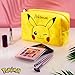 Pokemon Makeup Bag for Women Men and Kids Pikachu Cosmetic Bag Travel Wash Bag Holiday Accessories - Gifts for Women