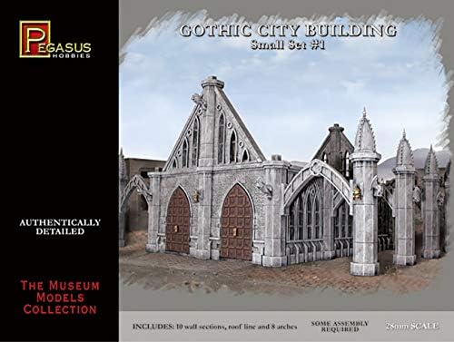 Pegasus Hobby Gothic City Building Small Set 1