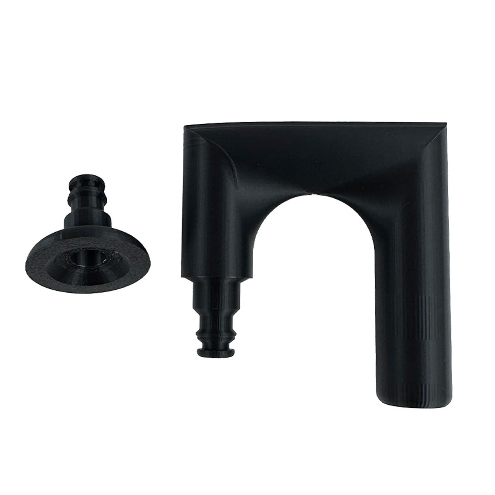 Msioytog Black Multipurpose Hose Adapter With Pressure Resistance For Seamless Pool Maintenance And Yard Watering Fast Filling Swimming Pool Hose