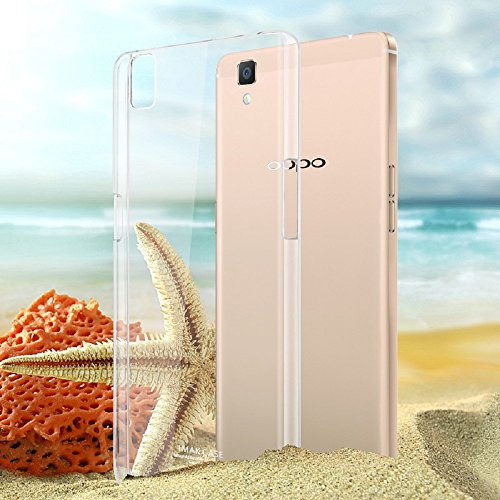 Image of Heartly Imak Crystal Clear Hot Transparent Thin Hard Best Back Case Cover for Oppo R7