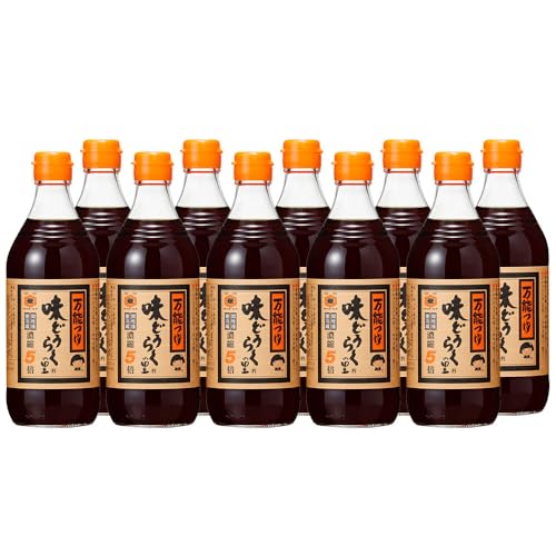 万能つゆ 味どうらくの里 500ml×10本[東北醤油] ペットボトル