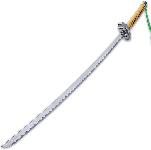 Katana y vaina de anime amarillo exorcista