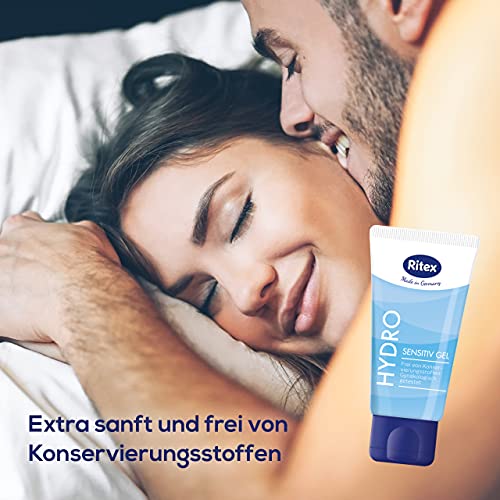 Ritex HYDRO GEL, Gevoelig smeermiddel, op waterbasis, 100 ml, Made in Germany - Afbeelding 4