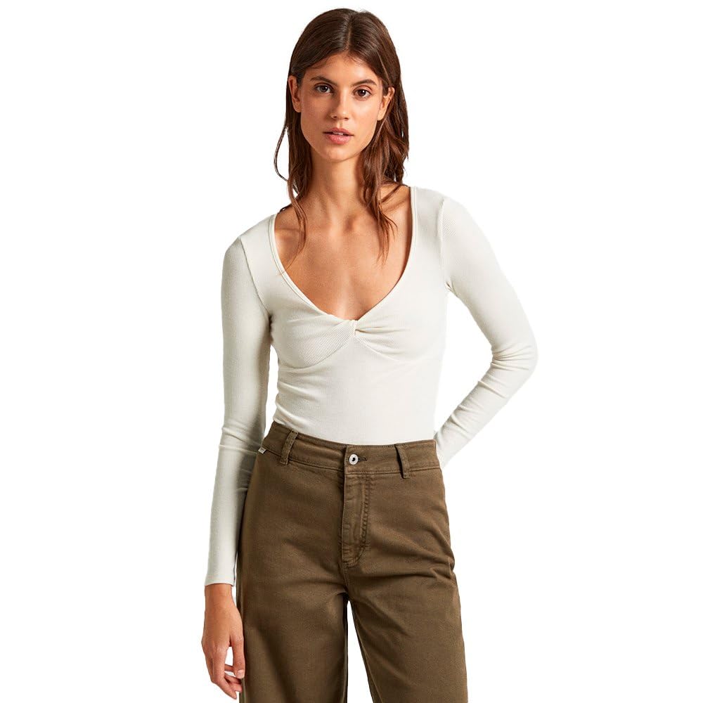 Pepe Jeans Women's White (Mousse White) Huala M