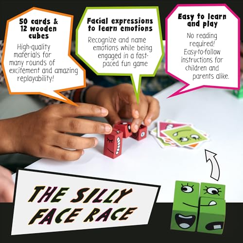 Cubeez juego de mesa con cubos de madera y cartas 6+ miniatura 5