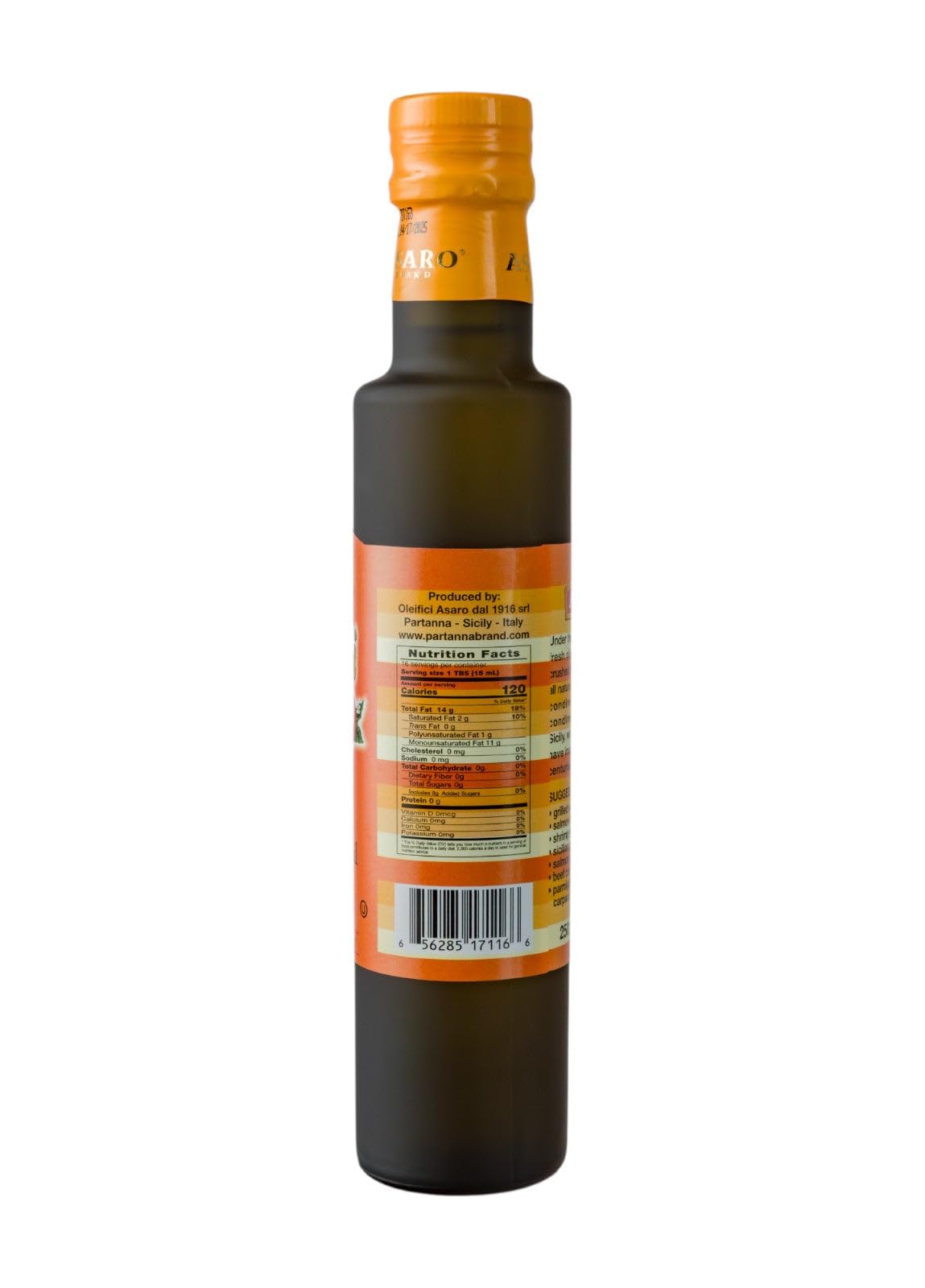 Amazon.com : Partanna Extra Virgin Olive Oil pressed with Sicilian