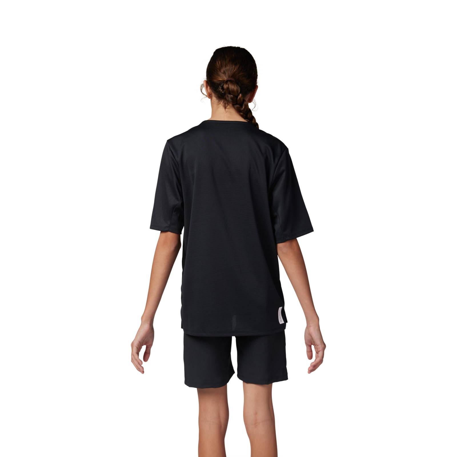 Cycling Jersey Fox Junior Defend Black YS