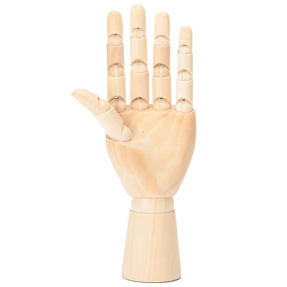 Exquisite and Practical Artist Hand Figure, Wooden Hand Model, Environmentally Friendly for Home Table
