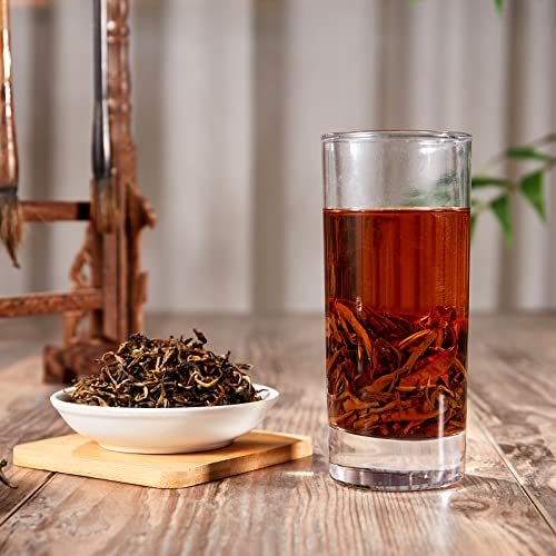 Huaying Chinese Black Tea Loose Leaf, Yunnan Black Tea With Glutinous Rice Fragrant, Loose Leaf Tea 3.5 Oz/100G #TOP4