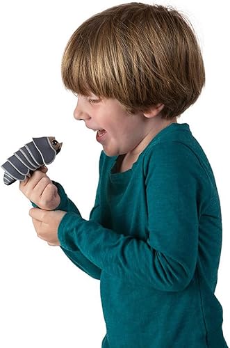 Miniatura 5 de Folkmanis Marioneta de dedo Mini Roly Poly, gris