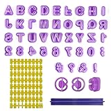 moldes de numeros para imprimir y recortar gratis No es pegajoso para pastel y fácil de limpiar.Almacenamiento en seco después del lavado.Haga los regalos de Navidad perfectos para sus amigos, adecuados para salones de clase, fiestas de cumpleaños, Navidad.