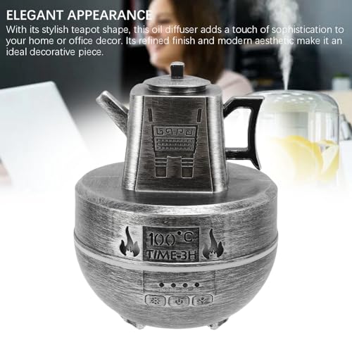 Difusor aromático eléctrico con diseño de tetera 140ml miniatura 3